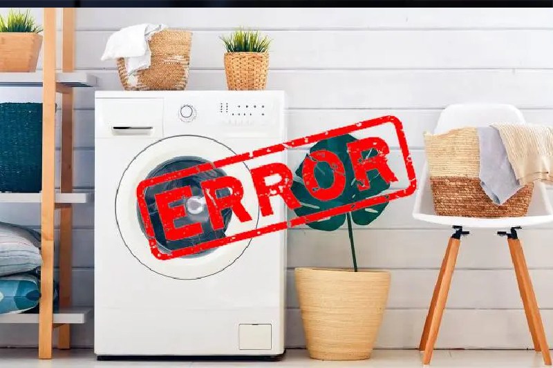 ارور F17 ماشین لباسشویی بوش