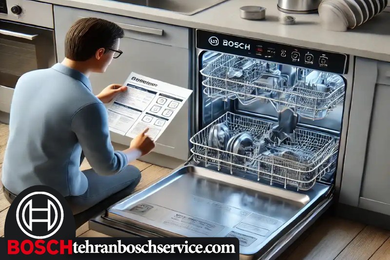 راه حل های ساده برای رفع ارور E15 ماشین ظرفشویی بوش در خانه