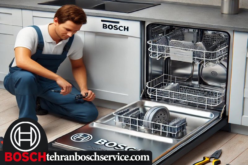 هزینه تعمیر ارور E09 ماشین ظرفشویی بوش 