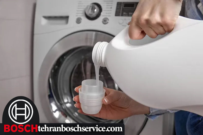 میزان مناسب مایع لباسشویی برای هر بار شستشو در ماشین بوش