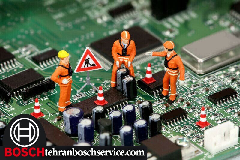 علائم خرابی برد ماشین لباسشویی بوش