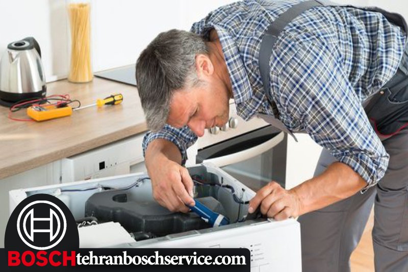 مراحل تعمیر برد ماشین لباسشویی بوش