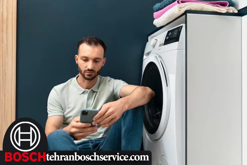 روش های ایمن باز کردن درب ماشین لباسشویی بوش سری ٨