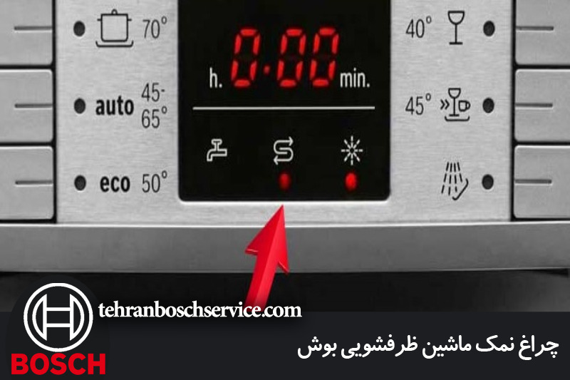 چراغ نمک ماشین ظرفشویی بوش 