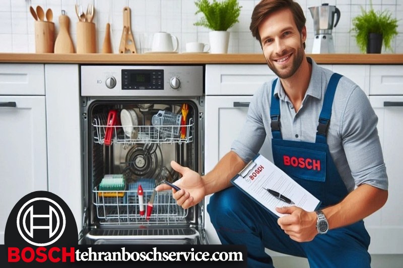 روش های پیشگیری و نگهداری شیر آب در ماشین ظرفشویی بوش 