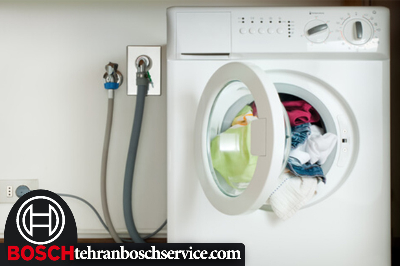 علائم خرابی شیر برقی لباسشویی BOSCH 