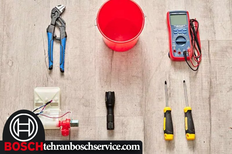 ابزار و وسایل مورد نیاز برای تعمیر و تعویض شیر برقی 