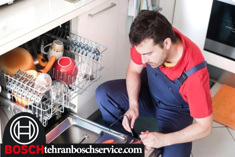 دلایل خشک نشدن ظروف در ماشین ظرفشویی BOSCH 