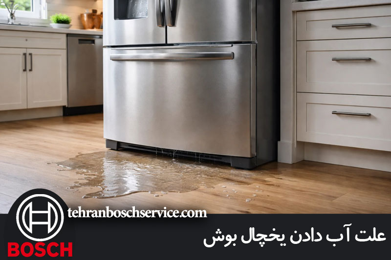 علت آب دادن یخچال بوش