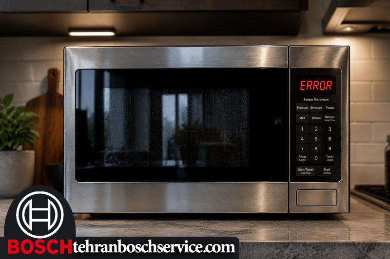 کد خطا E3 مایکروفر BOSCH