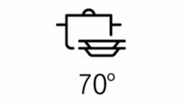 چراغ شستشوی شدید 70 درجه یا Intensive 70°