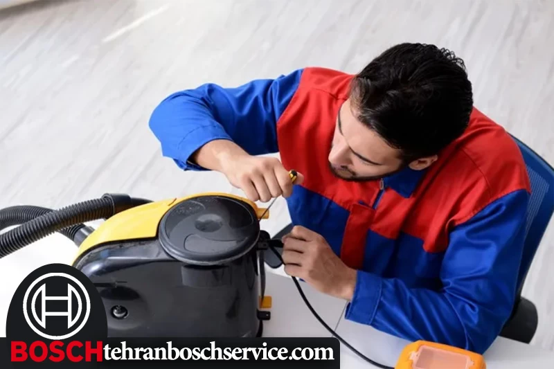 تعمیر سیم جمع کن جاروبرقی بوش