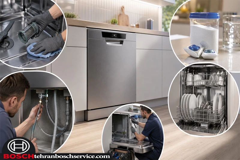 روش های پیشگیری از ایجاد ارور E15 در ماشین ظرفشویی BOSCH