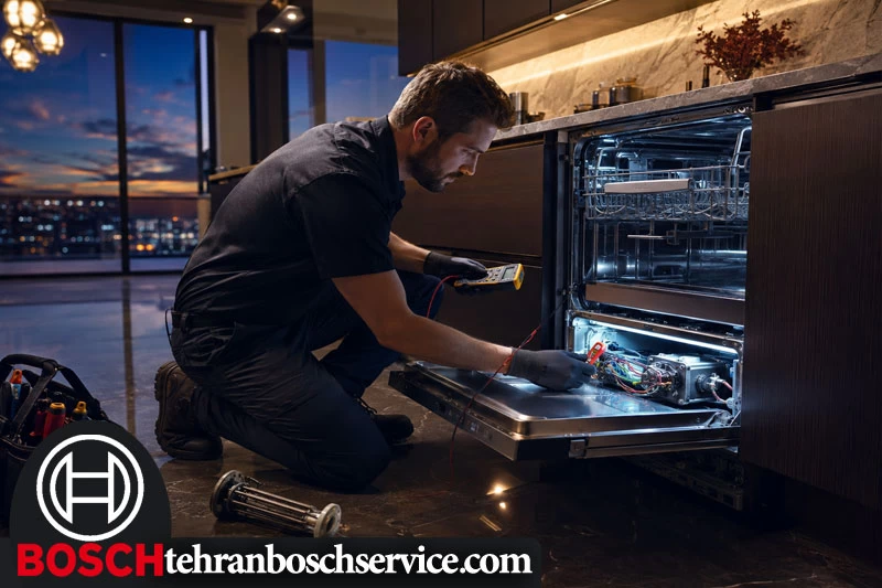 روش های پیشگیری از ایجاد ارور E2 در ماشین ظرفشویی bosch