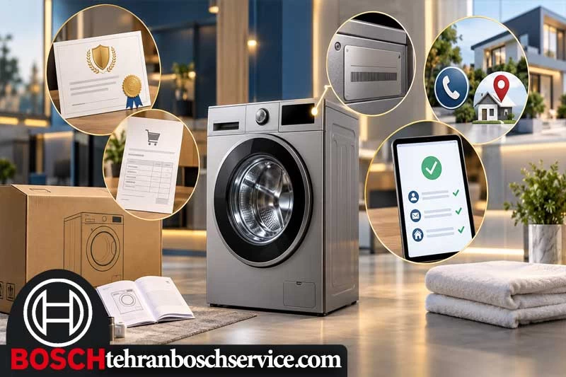 مدارک لازم برای استفاده از گارانتی کاسپین بوش