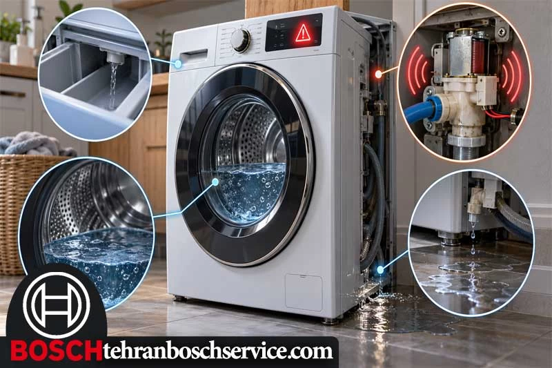 دلایل خرابی شیر برقی لباسشویی
